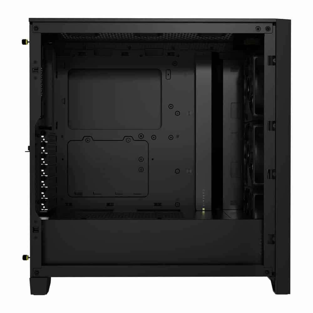 (image for) Corsair 4000D RGB Airflow Black Chassis + Corsair RM750e Black PSU Bundle